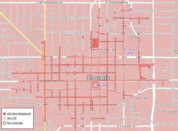 5G dociera do kolejnych amerykańskich miast