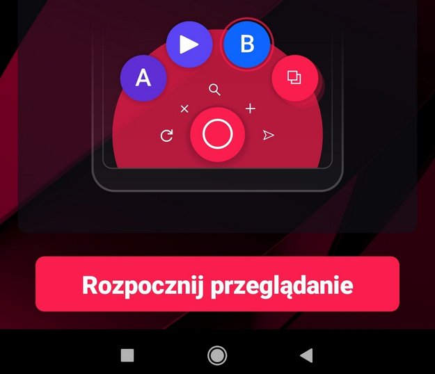 Opera GX na smartfonach