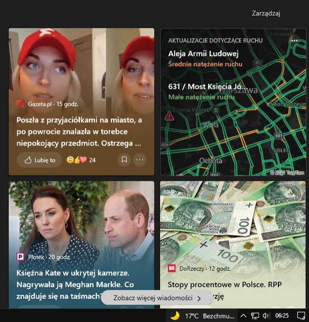 Windows 10: nowy element paska zadań