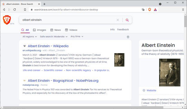 Brave pozbywa się wyszukiwarki Google’a