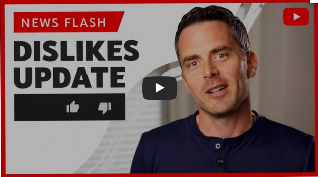 YouTube ukrywa licznik kliknięć „łapki w dół”