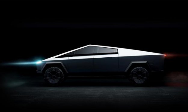 Czterosilnikowy Cybertruck Tesli