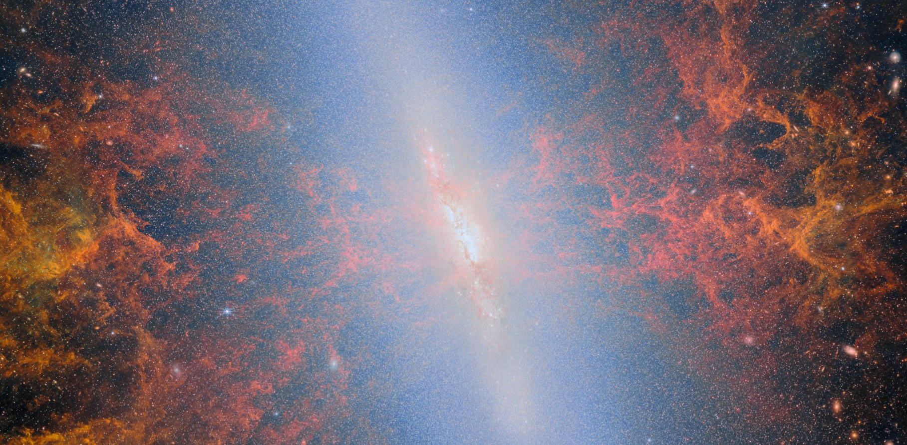 Galaktyka M82 Cygaro