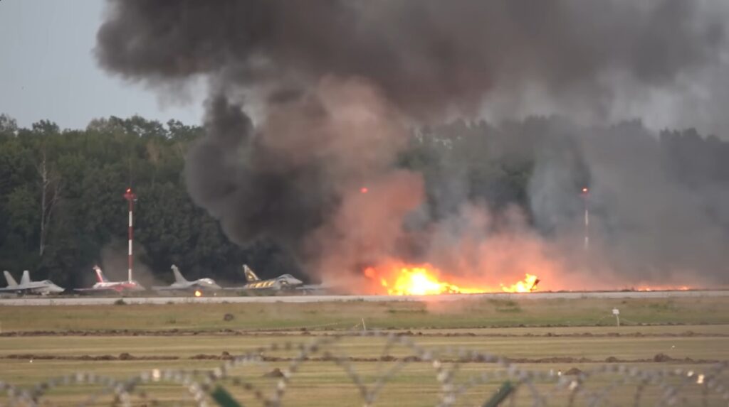 Tragiczna katastrofa F-16 w Radomiu. Nie żyje major Maciej „Slab” Krakowian