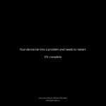 Czarny ekran śmierci Windowsa