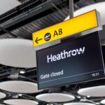 Lotnisko Heathrow w Londynie, zdjęcie ilustracyjne