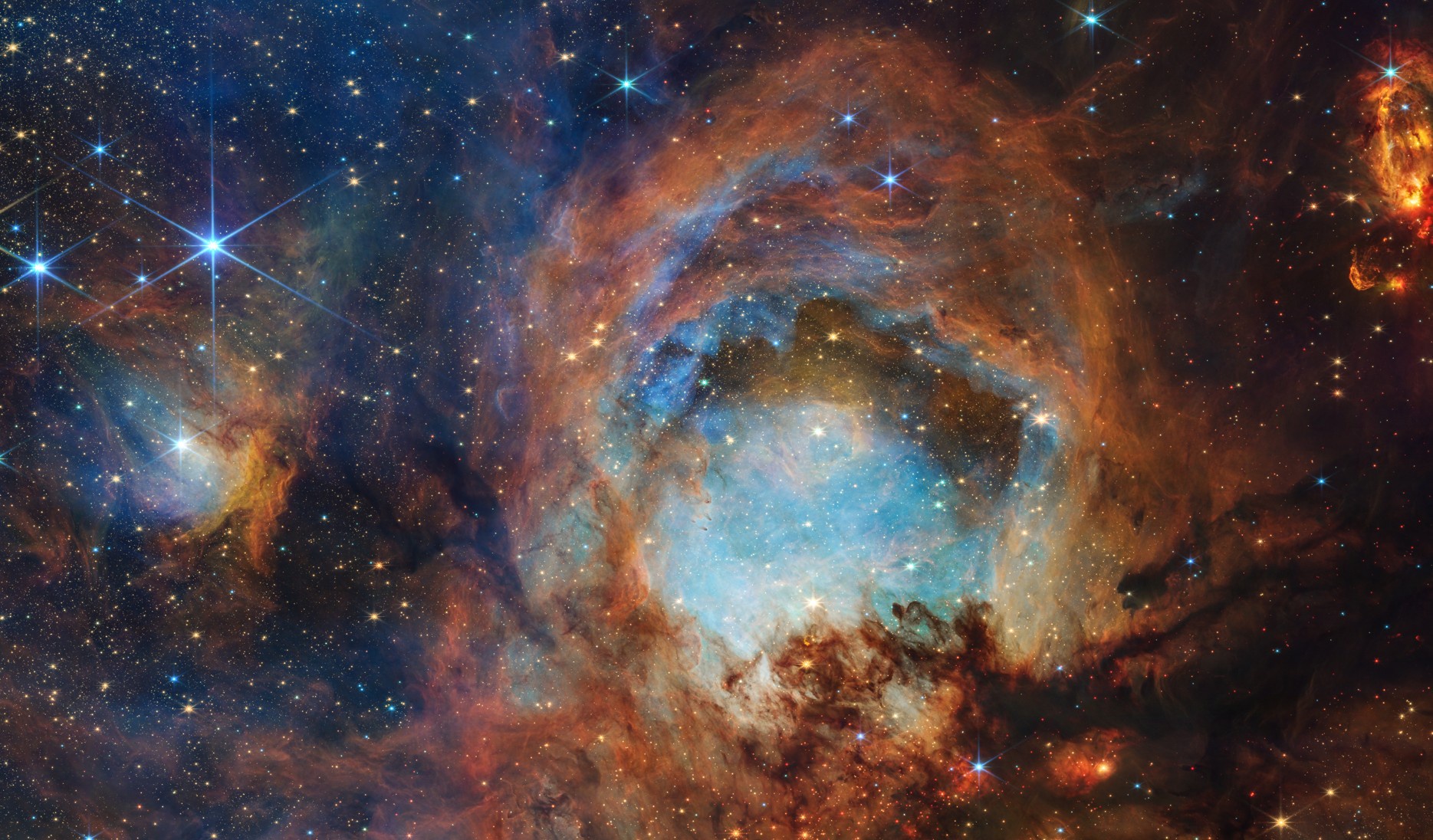 Fragment mgławicy Kocia Łapa