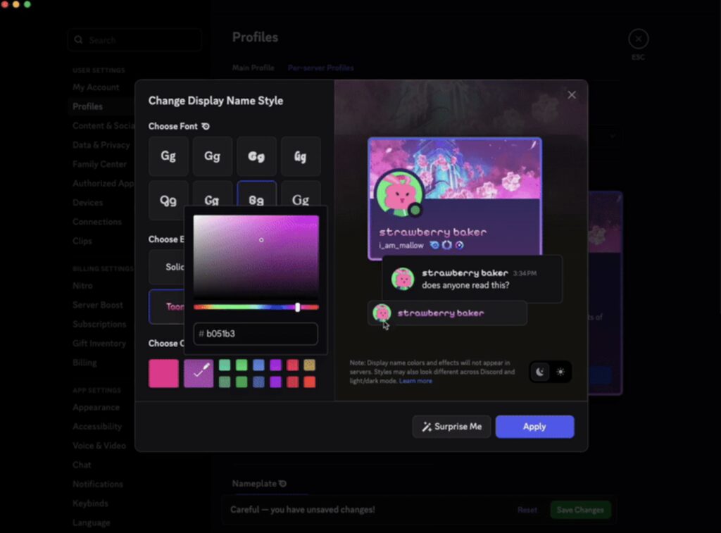 Discord z wyczekiwaną nowością. W końcu spersonalizujemy wygląd naszego pseudonimu