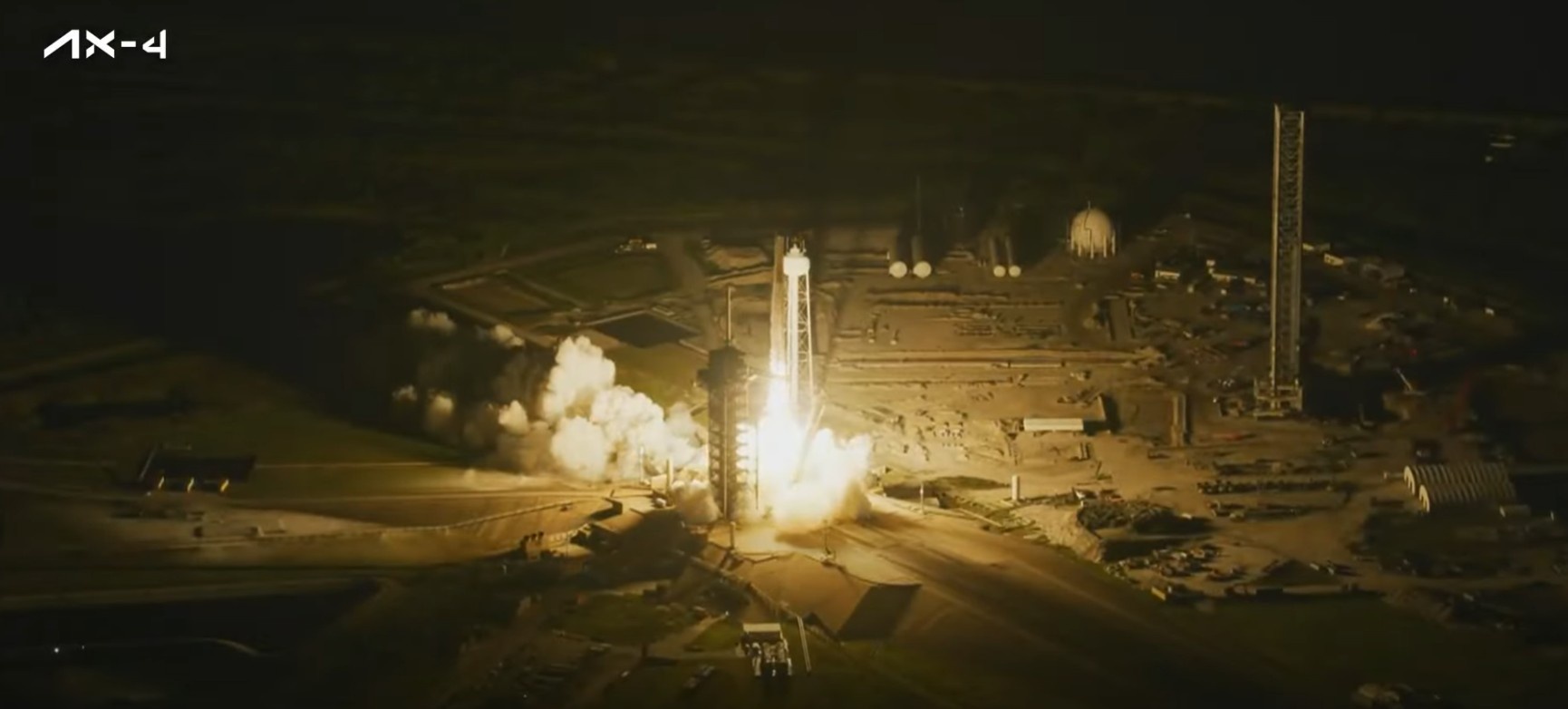 Start rakiety z Polakiem na pokładzie