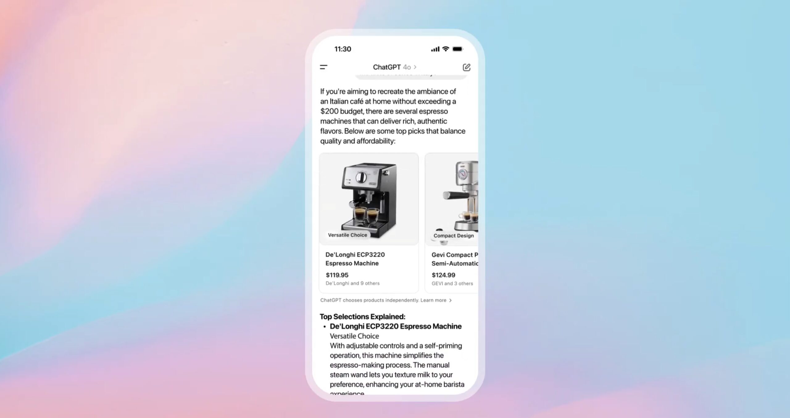 ChatGPT pomoże w zakupach