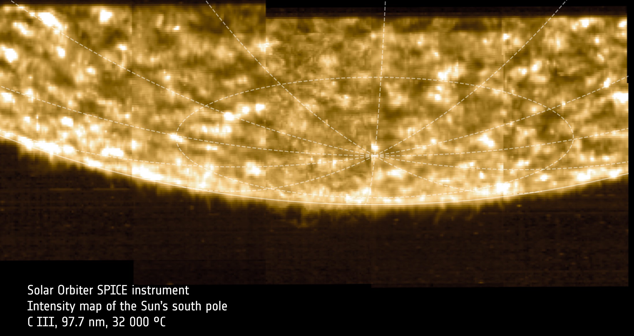 Południowy biegun Słońca