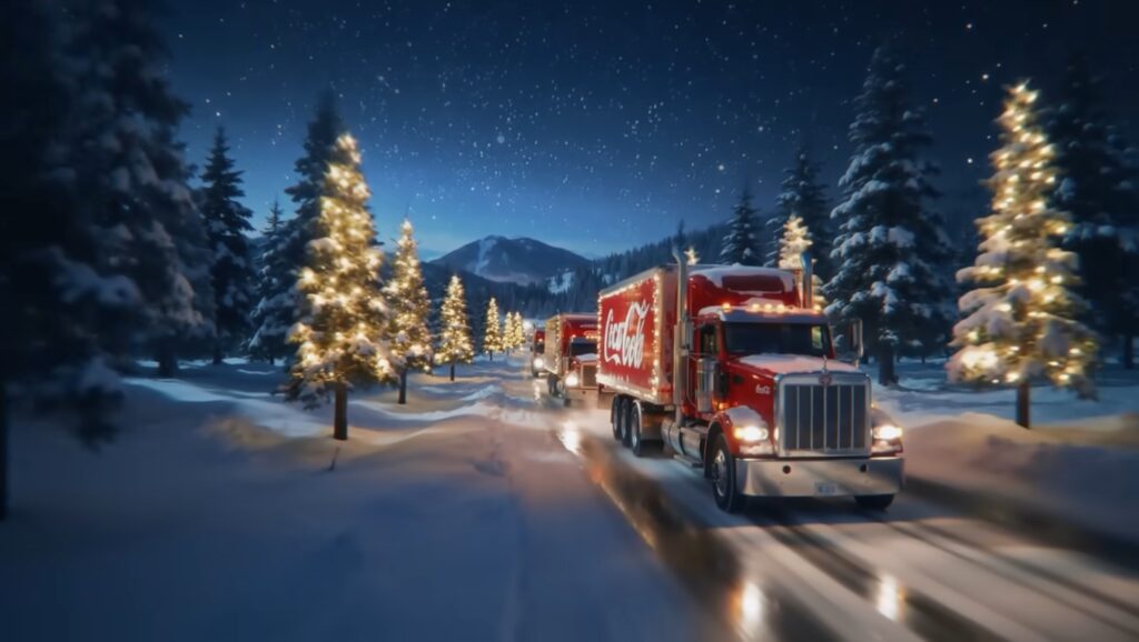 Coca-Cola w ogniu krytyki. Wszystkiemu winna reklama świąteczna wygenerowana przez „magiczną AI”