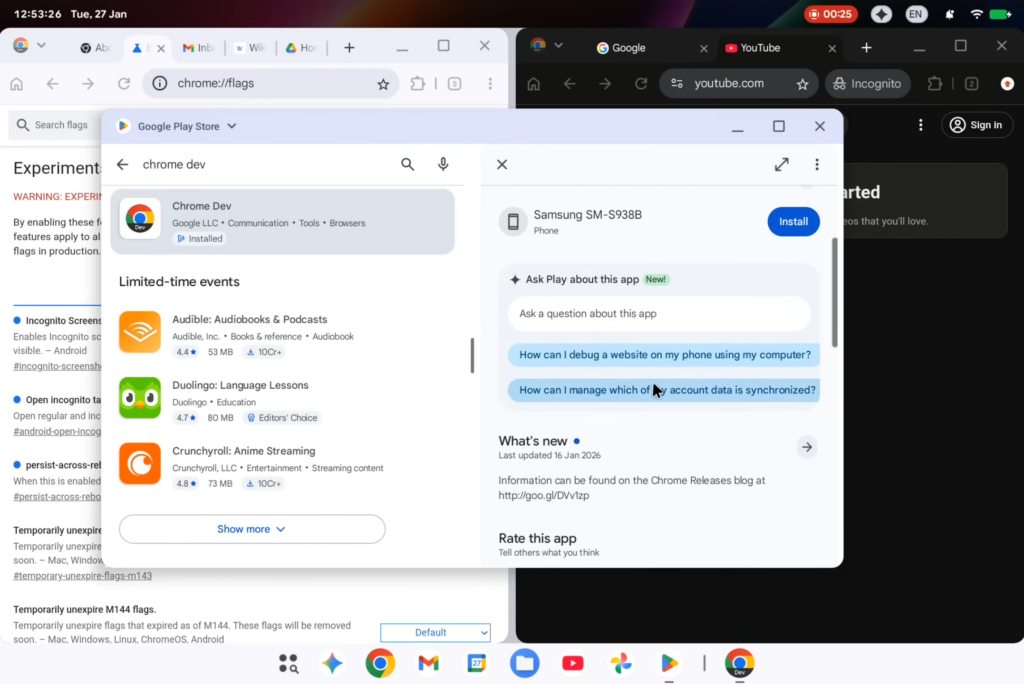 Zobaczyliśmy desktopowy system operacyjny Google w akcji. Aluminium OS na pierwszych materiałach