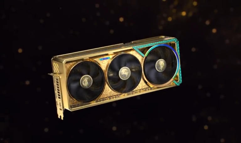 ROG Astral GeForce RTX 5090 Dhahab OC Edition