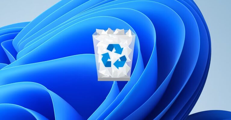 Kosz systemu Windows 11