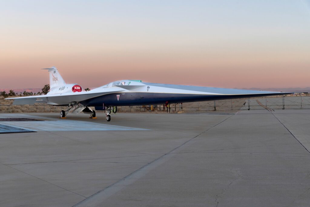 Kolejne rekordy tajemniczego prototypu NASA X-59. Maszyna ma udowodnić, że można latać bardzo szybko i bardzo cicho