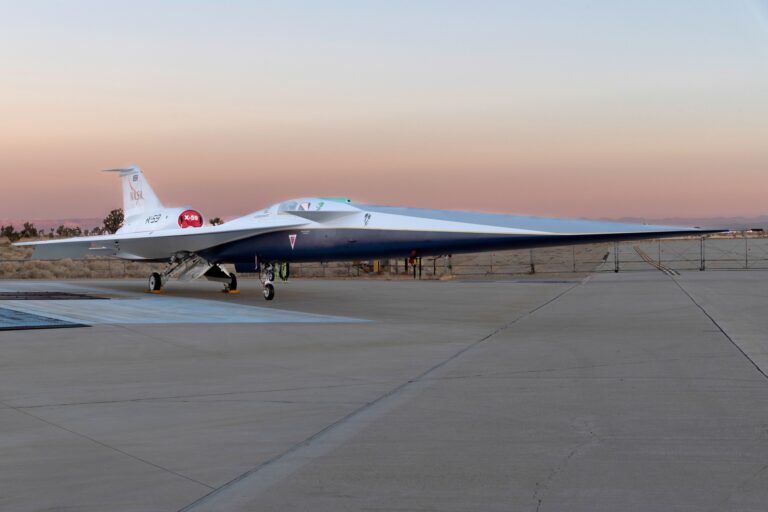 NASA X-59. Fot.: NASA