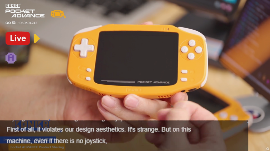 Konkr Pocket Advance – przód