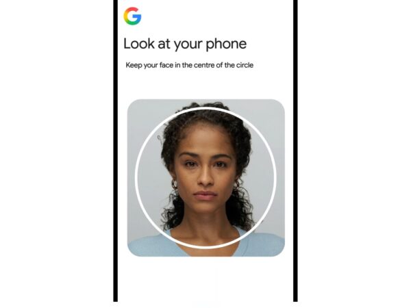 Logoowanie do konta Google przez selfie
