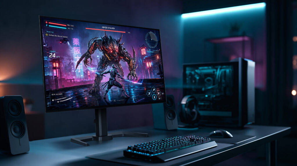 iiyama G-Master GOB2701QSC-B1 Titan Falcon: Japoński producent wkracza w erę OLED z atrakcyjnym cenowo modelem