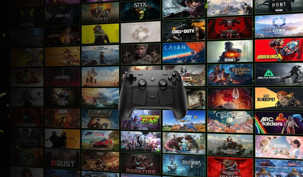 Steam Controller oficjalnie w usłudze GeForce Now. Rewelacyjny pad trafi do chmury