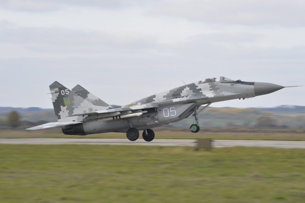 Ukraiński MIG-29 strącił drona, nie strzelając ani razu. Pilot powtórzył sztuczkę znaną z II wojny światowej