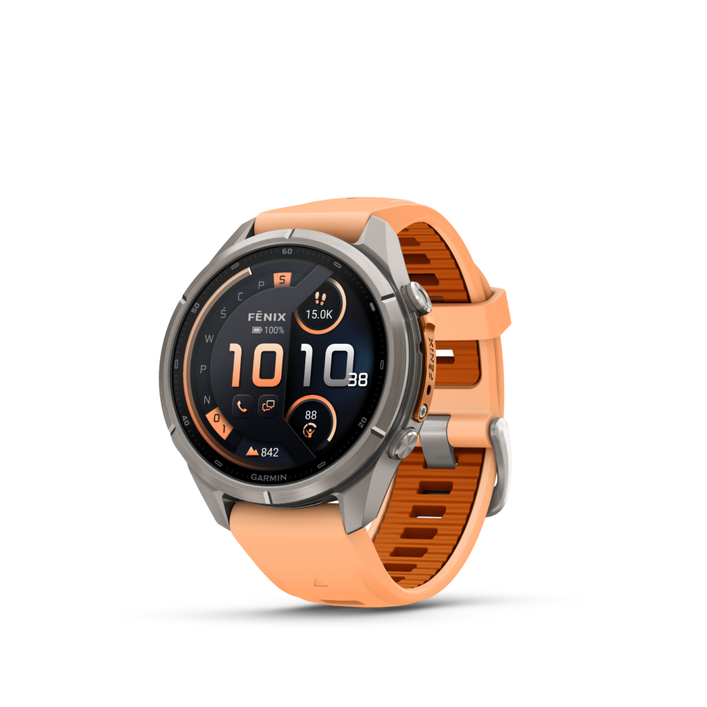Zegarek Garmin w pomarańczowej wersji kolorystycznej