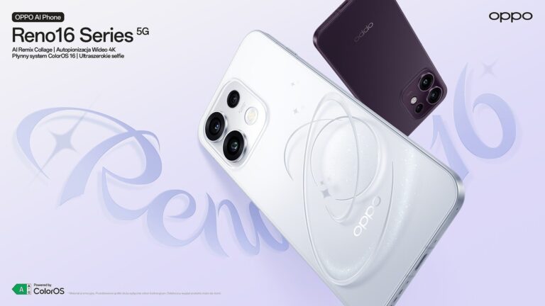 Premiera serii Oppo Reno16 w Polsce. Mobilne studio i debiut gadżetu Oppo Bubble