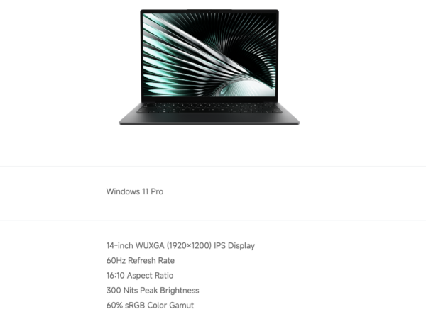 Firma Chuwi po raz kolejny podaje nieprawdziwe specyfikacje swoich laptopów – tym razem padło na pokrycie gamy kolorów