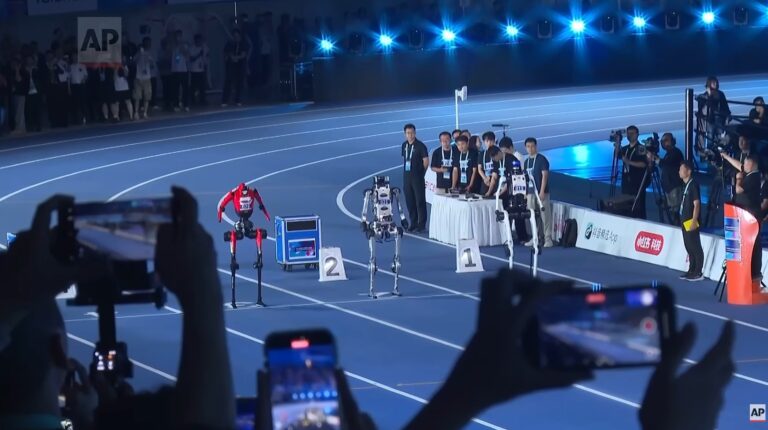 Humanoidalne roboty pobiły rekord Usaina Bolta. Problem w tym, że… nie potrafią się zatrzymać