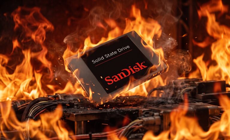 16-letni SSD SanDisk przekroczył 9 PB zapisów. Nie jest to jednak rekord NAND