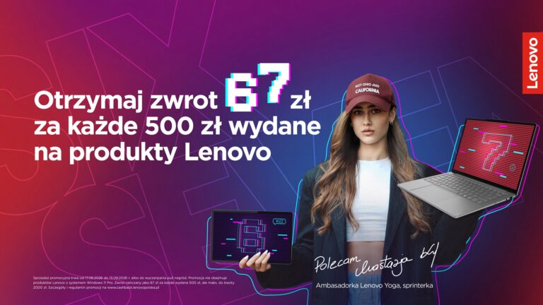 Nowa promocja „Powrót do szkoły z Lenovo” – firma oferuje zwroty za każde wydane 500 PLN