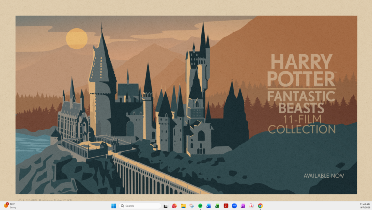 Windows znów przekracza granicę i ustawia reklamę serii „Harry Potter” jako tapetę pulpitu – użytkownicy są wściekli