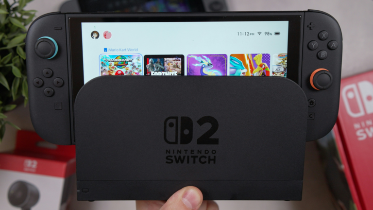 Tryb VRR w doku oficjalnie dodany – nowa aktualizacja systemu Nintendo Switch 2