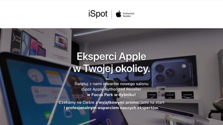 Nowy salon iSpot w Rybniku już 2 października – możecie załapać się na dobre okazje na urządzenia Apple