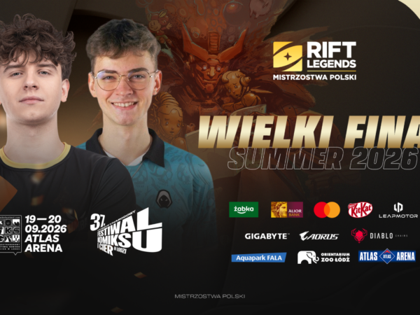 Nadchodzi finał Rift Legends Mistrzostw Polski w League of Legends. Najlepsze drużyny zagrają w Łodzi