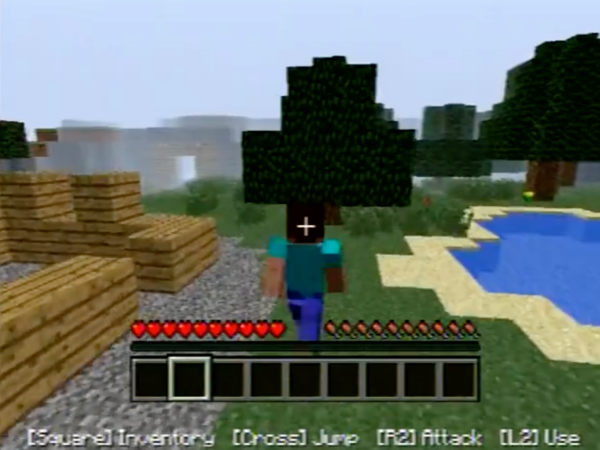 Port gry Minecraft napisany w C++ działa na Playstation 2 – konsoli z 32 MB pamięci RAM