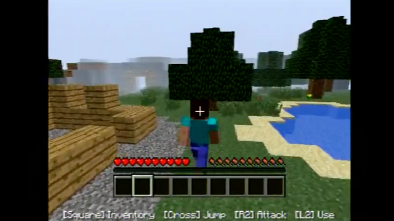 Port gry Minecraft napisany w C++ działa na Playstation 2 – konsoli z 32 MB pamięci RAM