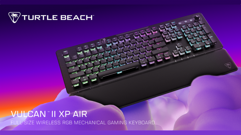 Klawiatura, która reaguje na gesty – Turtle Beach prezentuje bezprzewodową Vulcan II XP Air