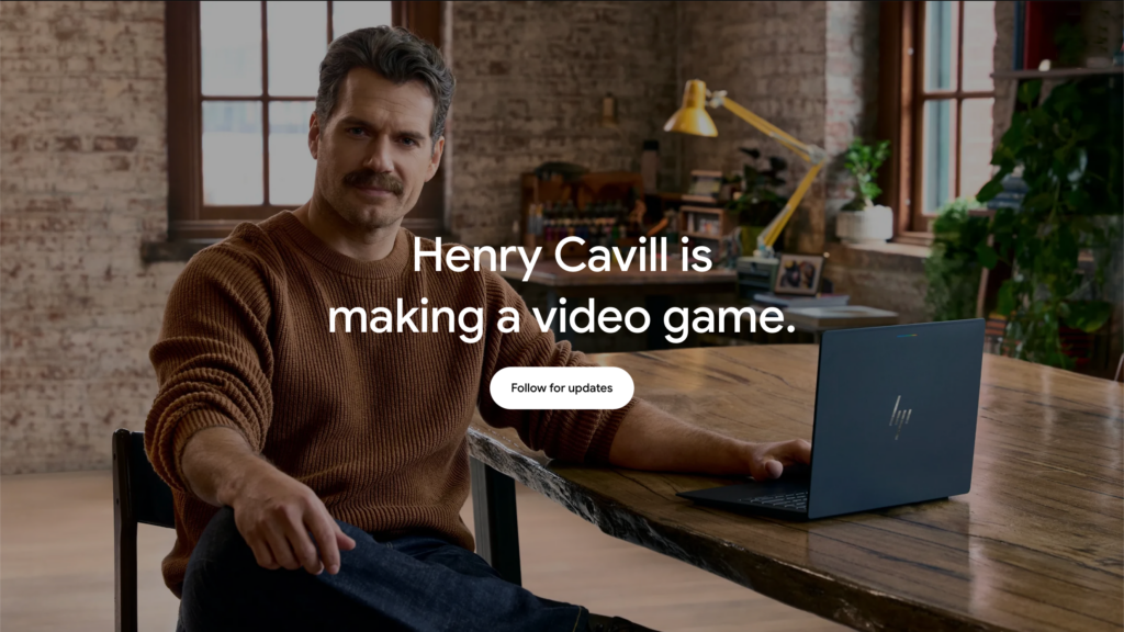 Henry Cavill tworzy nową grę… we współpracy z Google… na Googlebookach? Tego jeszcze nie grali