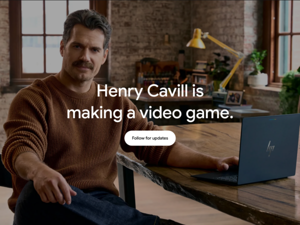 Henry Cavill tworzy nową grę... we współpracy z Google... na Googlebookach? Tego jeszcze nie grali
