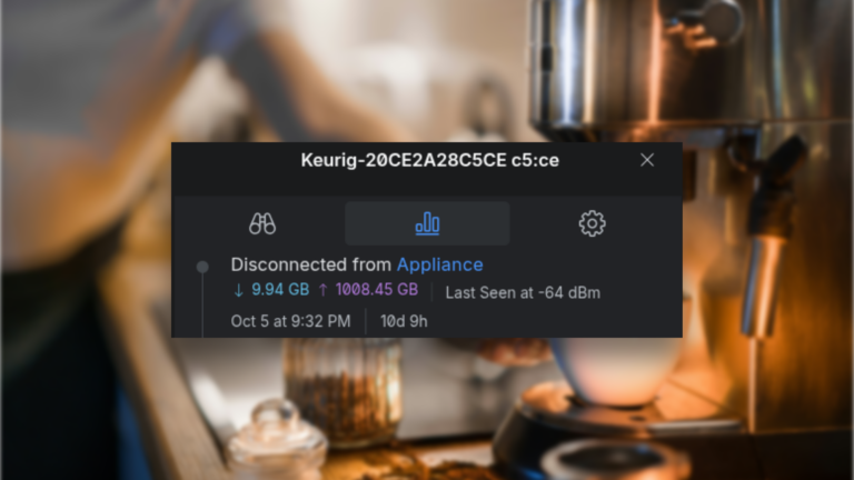 Czy Twój ekspres do kawy też wysyła 1TB danych w ciągu 10 dni? Zwykła usterka ujawnia zagrożenia płynące z polegania na „inteligentnych” urządzeniach