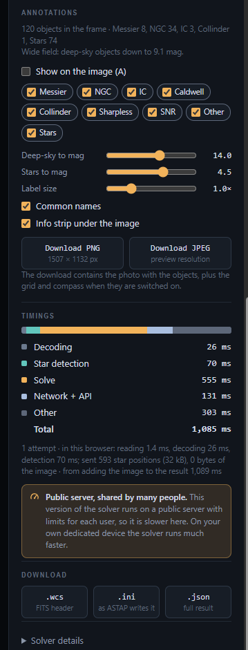 Skyshot Solver